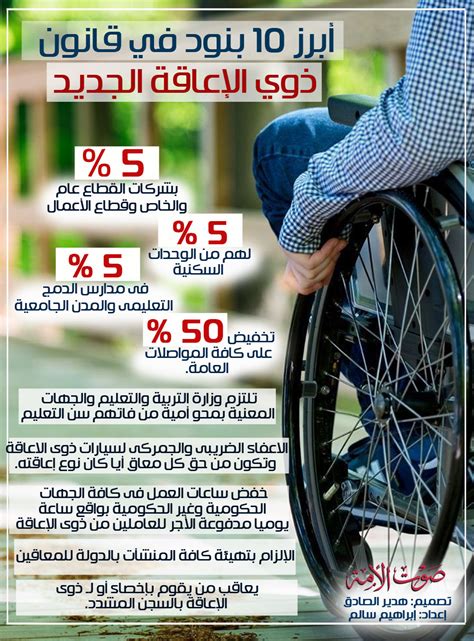 قانون ذوي الإعاقة الجديد pdf